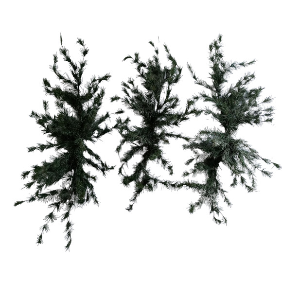 🍂 Vintage Faux Evergreen Swags 🎄 Holiday Décor Set of 4 - Picture 6 of 9